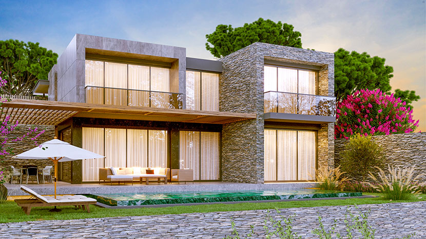 King Villa genel görünüm